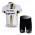 Highroad Pro Team Radtrikot Kurzarm Kurz Radhose Kits Weiß RZNS128
