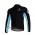 Bianchi Pro Team Fahrradtrikot Langarm Schwarz Blau IEBS352