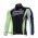 Liquigas Cannondale Pro Team Fahrradtrikot Langarm Schwarz Grün XYTA685