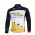 Specialized Livestrong Fahrradtrikot Langarm Weiß Schwarz Gelb CHCD388