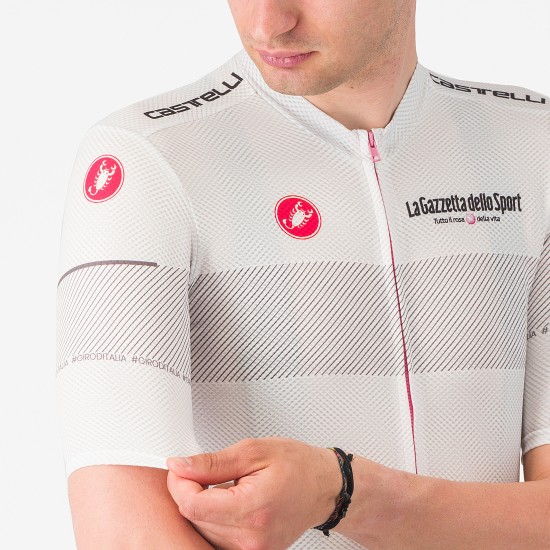 Bekleidung Herren Weiße Trikot Giro d'Italia 2024 Classification Bekleidung Herren Weiße Trikot Giro d'Italia 2024 Classification