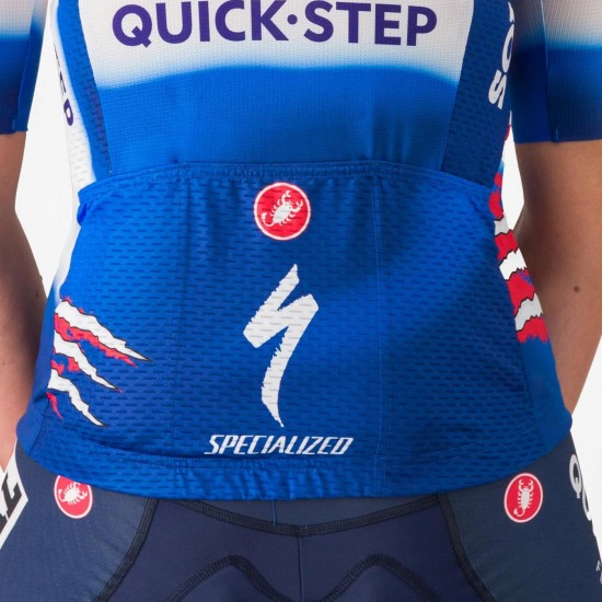 Bekleidung Damen Castelli Soudal Quick-Step 2024 Competizione 3 frau trikot-La Vuelta Bekleidung Damen Castelli Soudal Quick-Step 2024 Competizione 3 frau trikot-La Vuelta