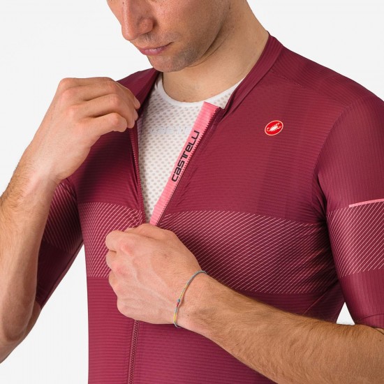 Bekleidung Herren Trofeo Giro d'Italia 2024 Trikot-Bordeaux Bekleidung Herren Trofeo Giro d'Italia 2024 Trikot-Bordeaux