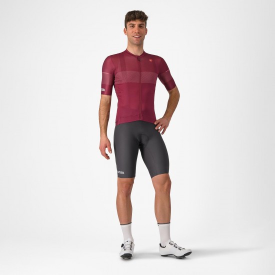 Bekleidung Herren Trofeo Giro d'Italia 2024 Trikot-Bordeaux Bekleidung Herren Trofeo Giro d'Italia 2024 Trikot-Bordeaux