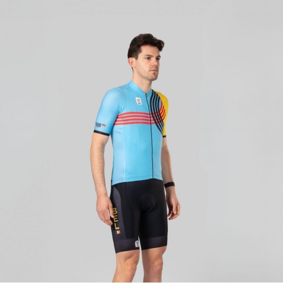 Bekleidung Herren Belgische Nationalmannschaft tragerhosen-Paris 2024 Bekleidung Herren Belgische Nationalmannschaft tragerhosen-Paris 2024