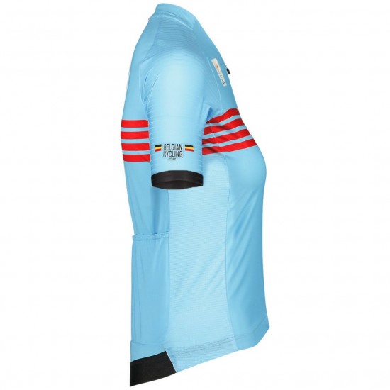 Bekleidung Damen Belgischen Nationalen frau trikot-Paris 2024 Bekleidung Damen Belgischen Nationalen frau trikot-Paris 2024