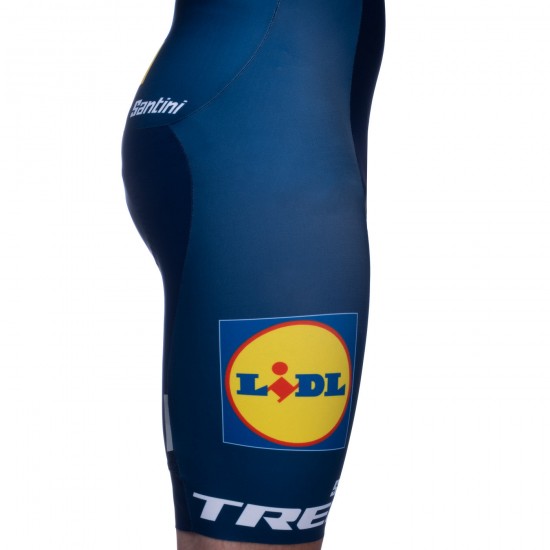 Bekleidung Herren Santini Lidl Trek 2024 tragerhose Bekleidung Herren Santini Lidl Trek 2024 tragerhose