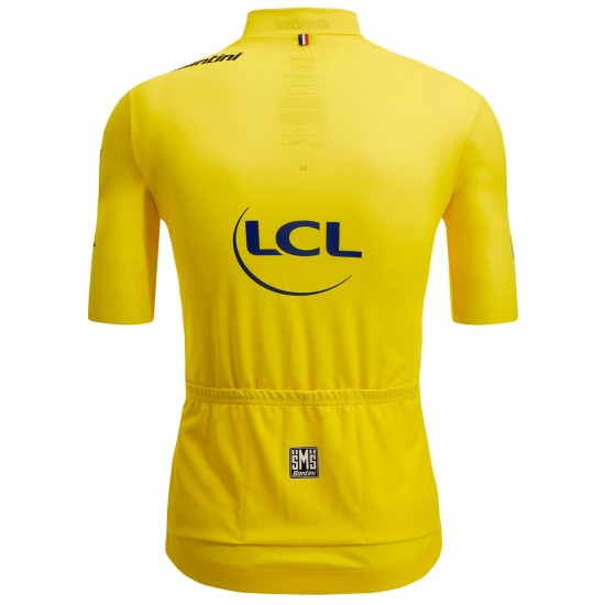 Bekleidung Herren Gelbes Trikot Tour de France 2024 Fan Linie Bekleidung Herren Gelbes Trikot Tour de France 2024 Fan Linie