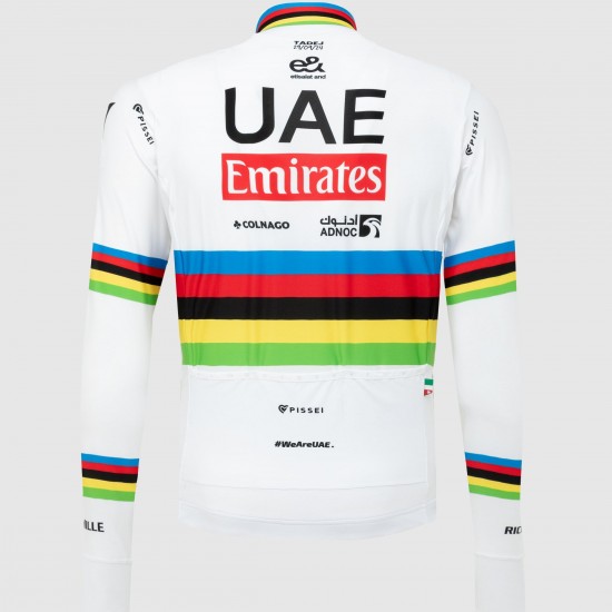 Bekleidung Herren Team UAE 2024 Pissei langarmtrikot-Weltmeister Bekleidung Herren Team UAE 2024 Pissei langarmtrikot-Weltmeister