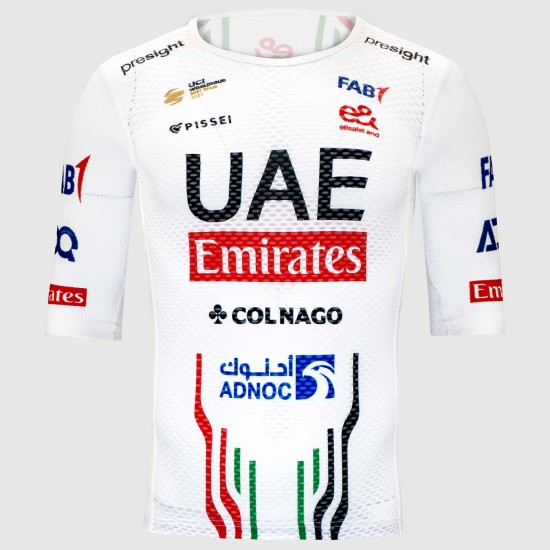 Bekleidung Herren Trikot Team UAE 2024-Ultraleicht
