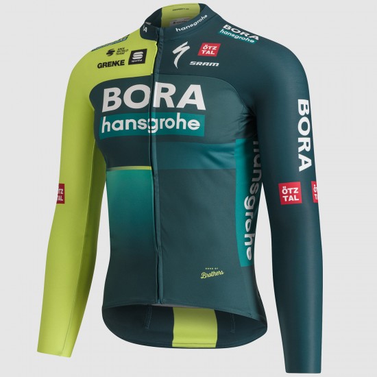 Bekleidung Herren Sportful Bora Hansgrohe 2024 Thermal langarm trikot Bekleidung Herren Sportful Bora Hansgrohe 2024 Thermal langarm trikot
