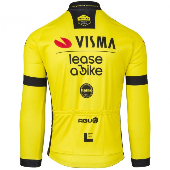 Bekleidung Herren Langärmeliges Trikot Agu Team Visma Lease a bike 2024 Bekleidung Herren Langärmeliges Trikot Agu Team Visma Lease a bike 2024