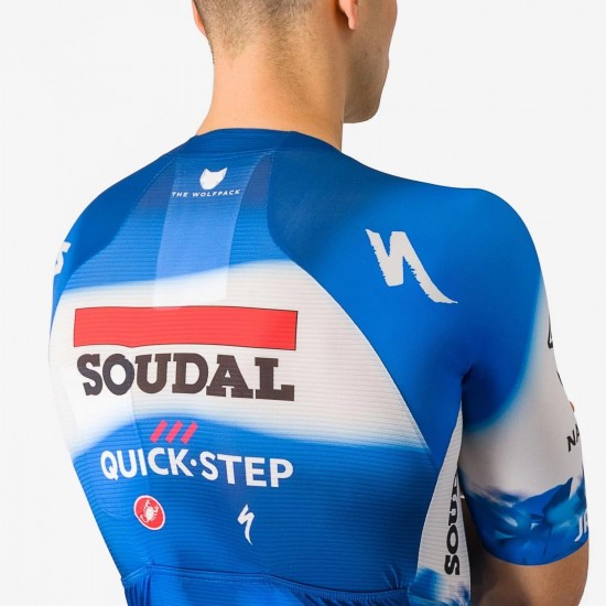 Bekleidung Herren Castelli Soudal Quick-Step 2024 Sanremo BTW Speed Suit einteiler Bekleidung Herren Castelli Soudal Quick-Step 2024 Sanremo BTW Speed Suit einteiler