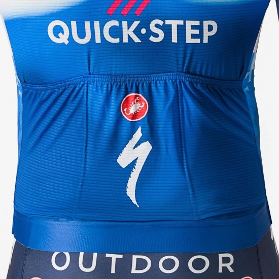 Bekleidung Herren Castelli Soudal Quick-Step 2024 Aero Race 7.0 trikot Bekleidung Herren Castelli Soudal Quick-Step 2024 Aero Race 7.0 trikot