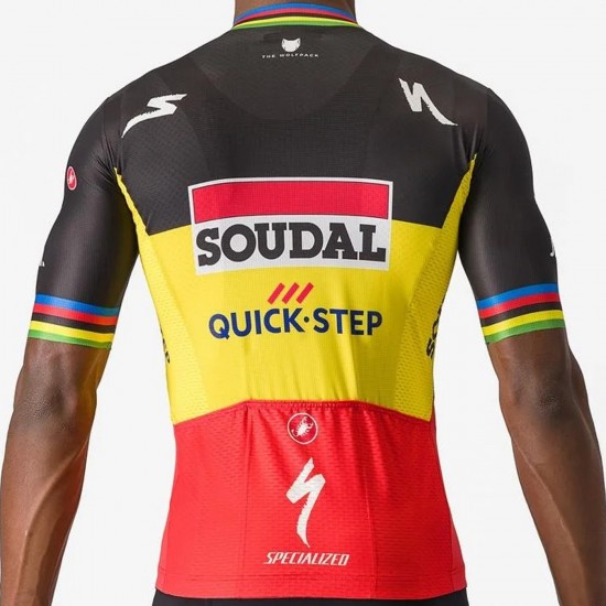 Bekleidung Herren Castelli Soudal Quick-Step 2024 Competizione 3 trikot-Belgian meister Bekleidung Herren Castelli Soudal Quick-Step 2024 Competizione 3 trikot-Belgian meister