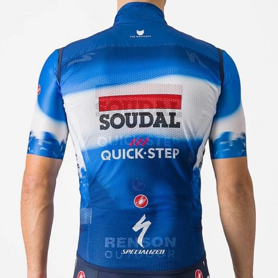 Bekleidung Herren Castelli Soudal Quick-Step 2024 Pro Light Wind weste Bekleidung Herren Castelli Soudal Quick-Step 2024 Pro Light Wind weste