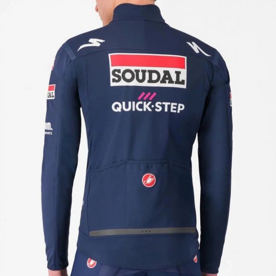 Bekleidung Herren Castelli Soudal Quick-Step 2025 Perfetto RoS 2 jacke Bekleidung Herren Castelli Soudal Quick-Step 2025 Perfetto RoS 2 jacke