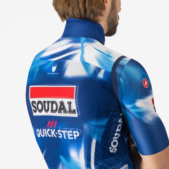 Bekleidung Herren Castelli Soudal Quick-Step 2025 Pro Light Wind weste Bekleidung Herren Castelli Soudal Quick-Step 2025 Pro Light Wind weste