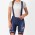 Bekleidung Damen Castelli Soudal Quick-Step 2025 Competizione 2 DT frau kurz tragerhose