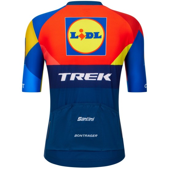 Bekleidung Herren Santini Lidl Trek 2025 trikot Bekleidung Herren Santini Lidl Trek 2025 trikot