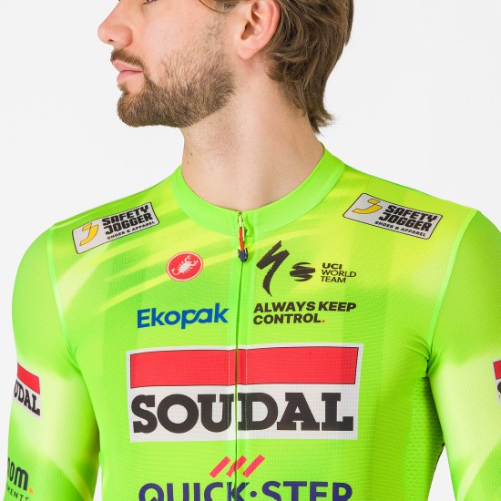 Bekleidung Herren Castelli Soudal Quick-Step 2025 Competizione 3 trikot-Visibility 25 Bekleidung Herren Castelli Soudal Quick-Step 2025 Competizione 3 trikot-Visibility 25