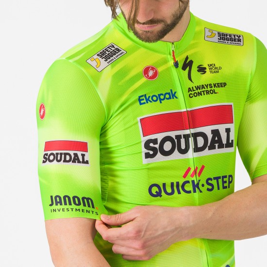 Bekleidung Herren Castelli Soudal Quick-Step 2025 Competizione 3 trikot-Visibility 25 Bekleidung Herren Castelli Soudal Quick-Step 2025 Competizione 3 trikot-Visibility 25
