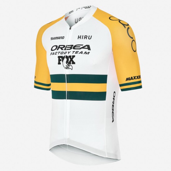 Bekleidung Herren Hiru Orbea Factory Team 2025 Core Trikot-Australischer Meister Bekleidung Herren Hiru Orbea Factory Team 2025 Core Trikot-Australischer Meister