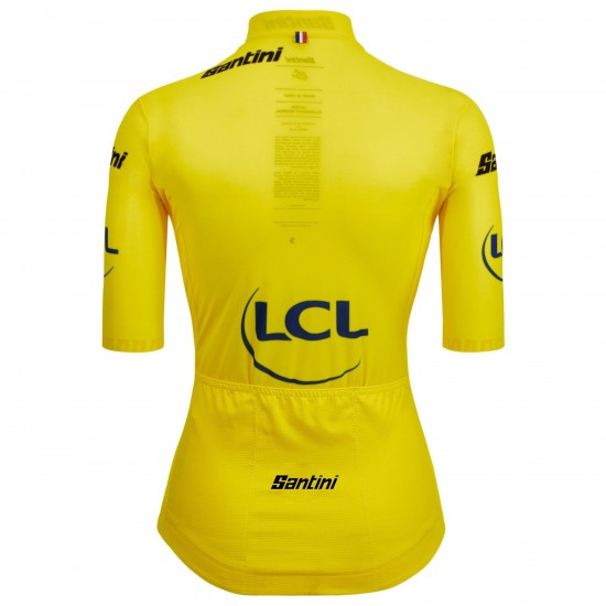 Bekleidung Damen Gelbes Trikot frau Tour de France 2025 Fan Line Bekleidung Damen Gelbes Trikot frau Tour de France 2025 Fan Line