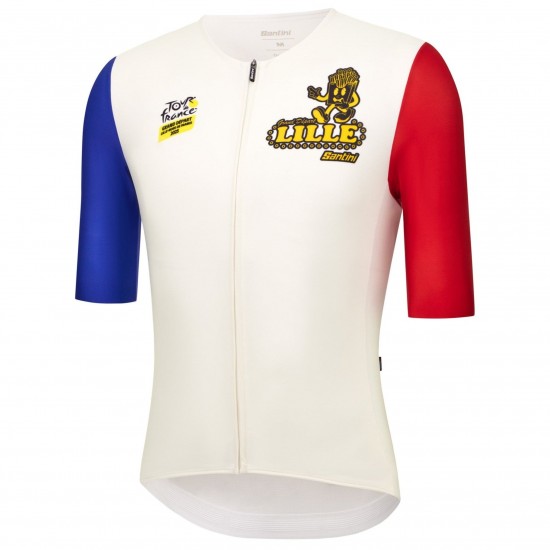 Bekleidung Herren Santini Tour de France trikot-Grand Départ Lille Bekleidung Herren Santini Tour de France trikot-Grand Départ Lille