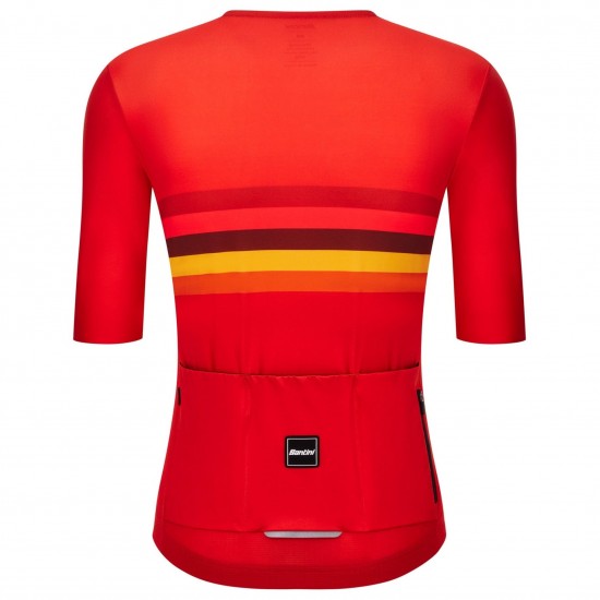Bekleidung Herren Santini UCI Weltmeister 2025 trikot-Spanien Bekleidung Herren Santini UCI Weltmeister 2025 trikot-Spanien