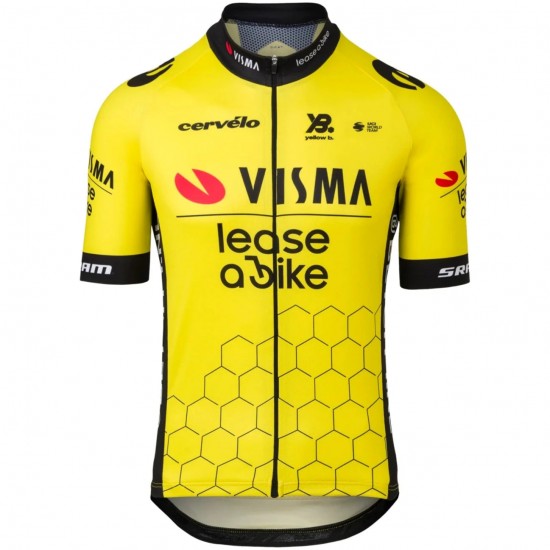Bekleidung Herren Team Visma Lease a bike 2025 trikot
