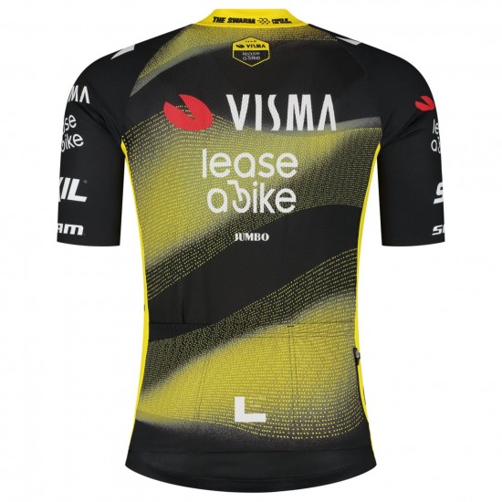 Bekleidung Herren Team Visma Lease a Bike 2025 The Swarm trikot-Tdf Bekleidung Herren Team Visma Lease a Bike 2025 The Swarm trikot-Tdf