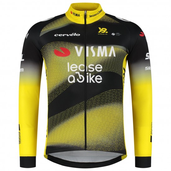 Bekleidung Herren Team Visma Lease a bike 2025 The Swarm langarm trikot-Tdf
