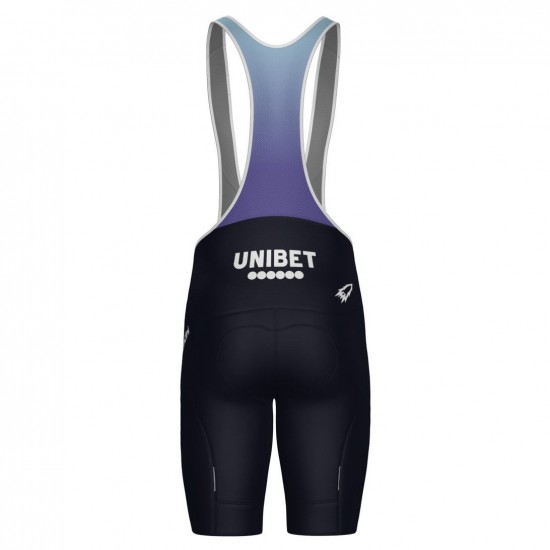 Bekleidung Herren Team Unibet Rockets 2025 Santini tragerhose-Blau Bekleidung Herren Team Unibet Rockets 2025 Santini tragerhose-Blau