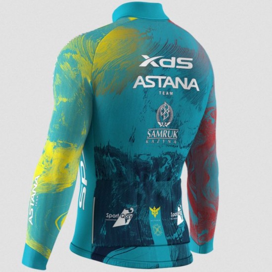 Bekleidung Herren Biemme XDS Astana 2025 langarm trikot