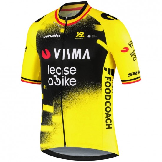 Bekleidung Herren Team Visma Lease a bike 2025 The Wingbeat trikot-Wout Van Aert Bekleidung Herren Team Visma Lease a bike 2025 The Wingbeat trikot-Wout Van Aert