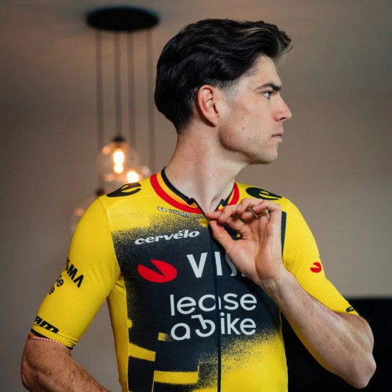 Bekleidung Herren Team Visma Lease a bike 2025 The Wingbeat trikot-Wout Van Aert Bekleidung Herren Team Visma Lease a bike 2025 The Wingbeat trikot-Wout Van Aert