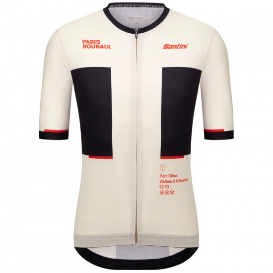 Bekleidung Herren Jersey Santini Paris Roubaix 2025