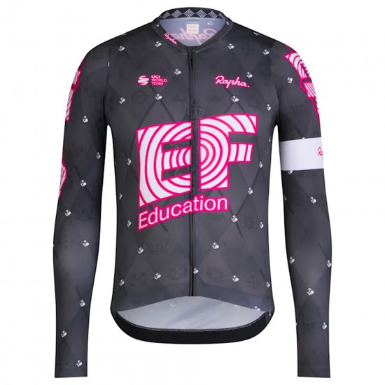 Bekleidung Herren Rapha EF Education EasyPost langarm trikot 2025