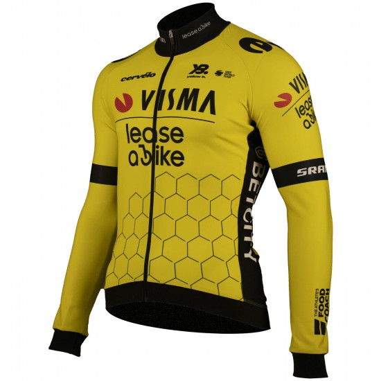 Bekleidung Herren Team Visma Lease a bike 2025 Premium langarm trikot Bekleidung Herren Team Visma Lease a bike 2025 Premium langarm trikot