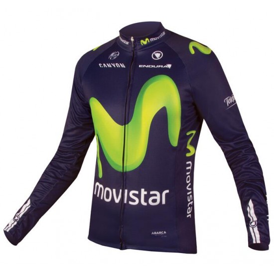 2016 Movistar Fahrradtrikot Langarm TJDV843 2016 Movistar Fahrradtrikot Langarm TJDV843