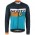 2016 Scott RC Schwarz-Gelb-Blau Radtrikot Langarm ZMTO953
