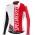2016 Specialized Pro Team SZK Weiß-Rot Radtrikot Langarm SCIN181