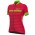 2017 Damen Ale Excel Riviera Radtrikot Kurzarm Pink Grün 423IFOJ