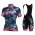 2017 Damen Ale Graphics PRR Camo Blau-Rose Fahrradbekleidung Satz Radtrikot Kurzarm+Kurz Trägerhose 802TLTI