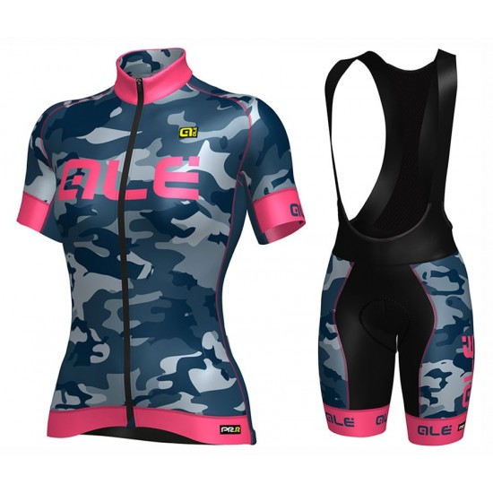 2017 Damen Ale Graphics PRR Camo Blau-Rose Fahrradbekleidung Satz Radtrikot Kurzarm+Kurz Trägerhose 802TLTI 2017 Damen Ale Graphics PRR Camo Blau-Rose Fahrradbekleidung Satz Radtrikot Kurzarm+Kurz Trägerhose 802TLTI