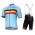 2017 Belgique National Team Fahrradbekleidung Satz Radtrikot Kurzarm+Kurz Trägerhose 912ULLS