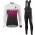 2017 Scott Rc Damen Weiß lila Fahrradbekleidung Satz Radtrikot Langarm+Lang Trägerhose 741LLLC